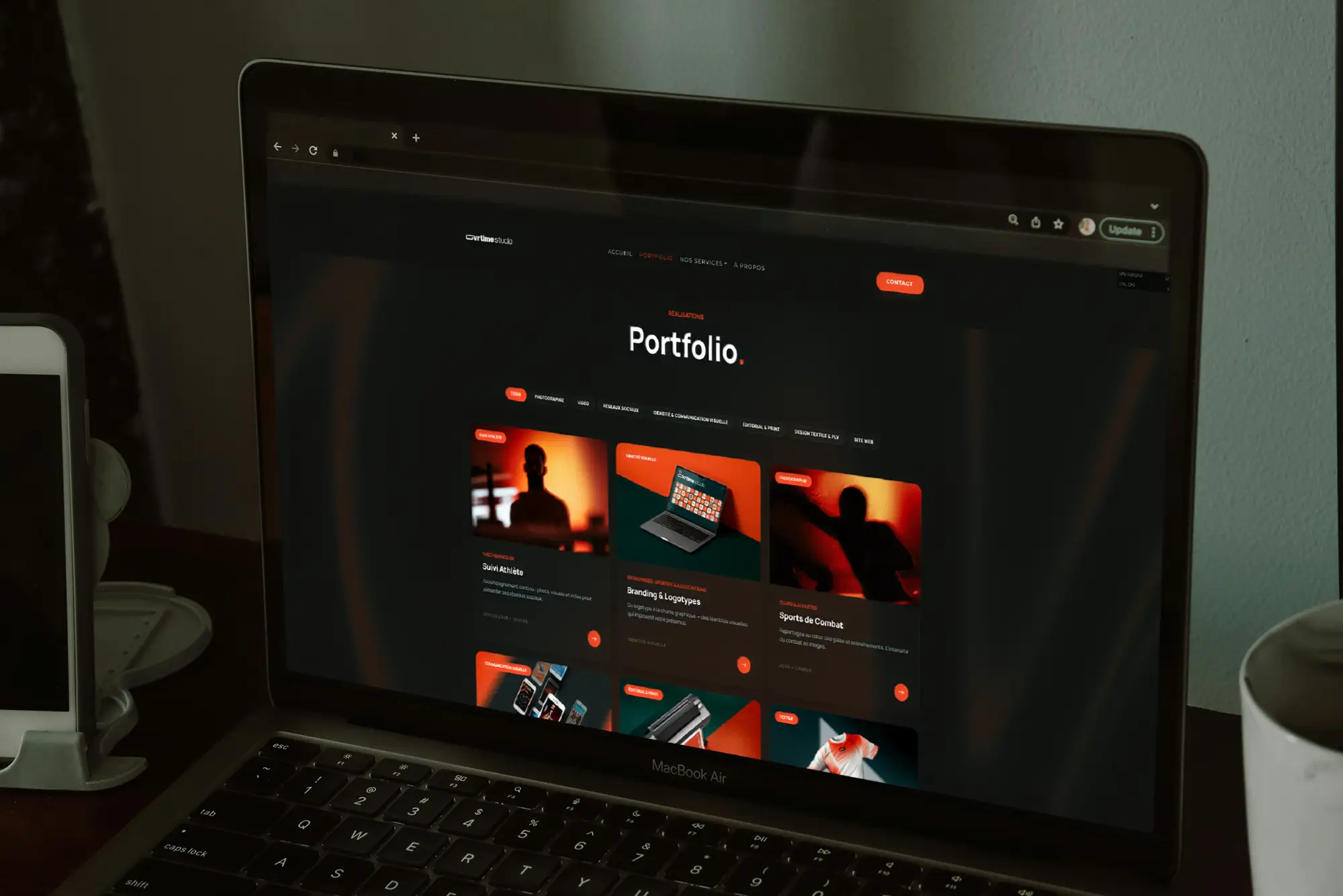 Site vitrine performant