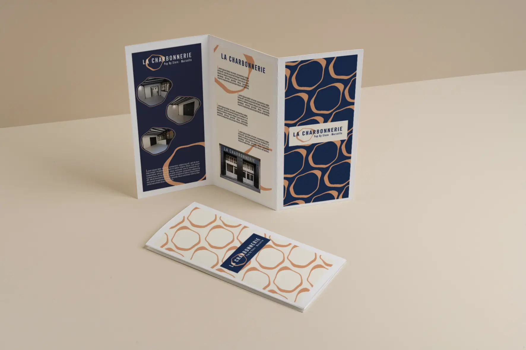 Dépliant Mockup