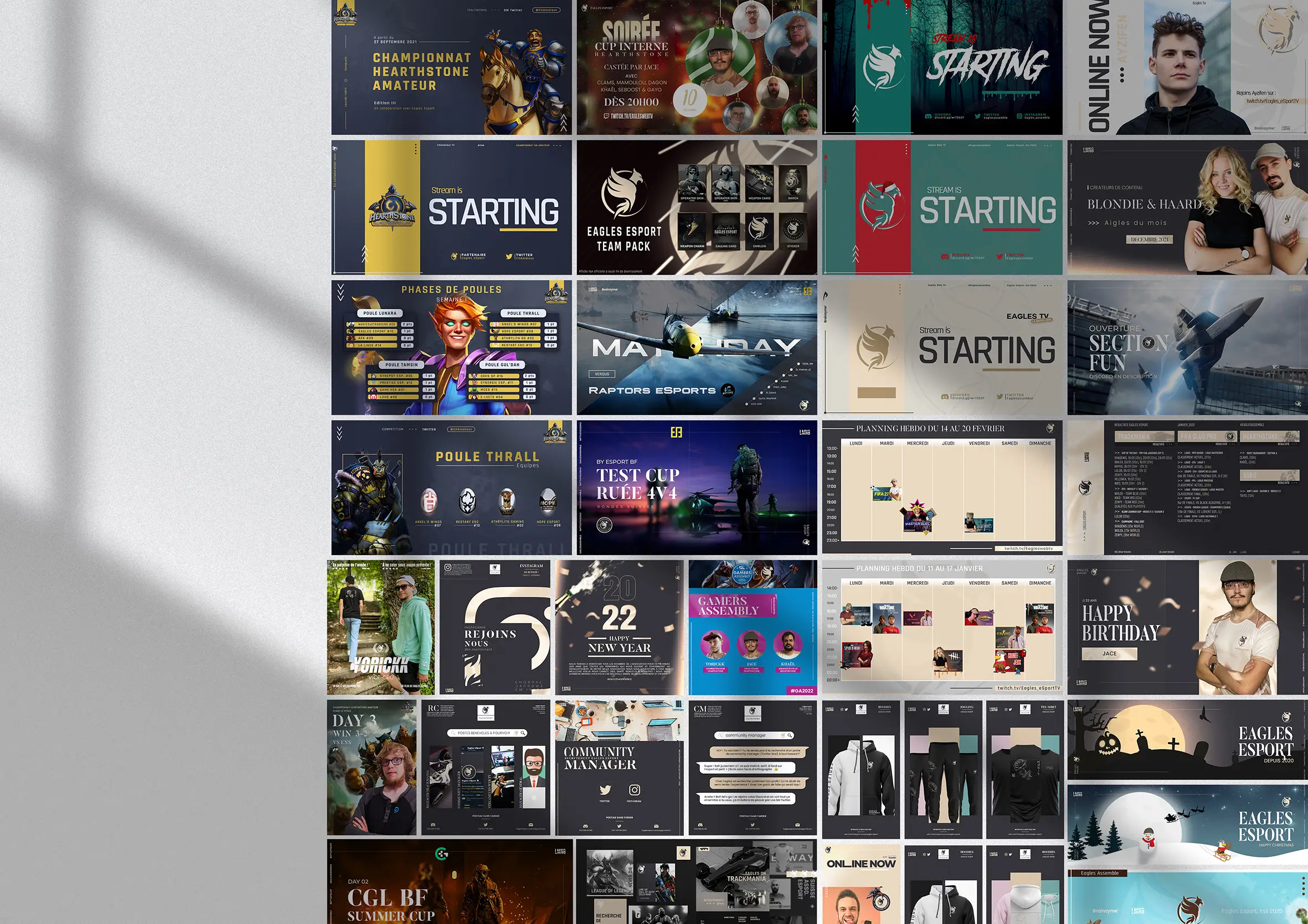 Eagles Esport Full Branding